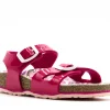 Birkenstock Rio Kids Patent Fuchsia