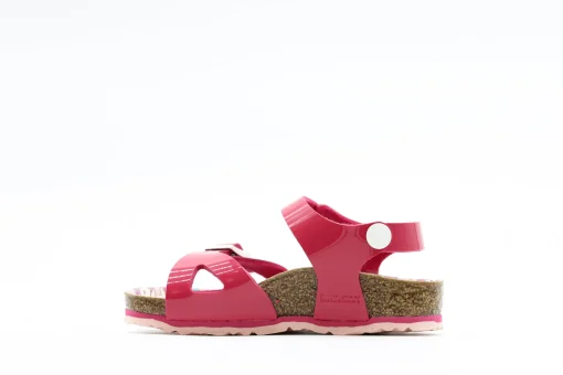Birkenstock Rio Kids Patent Fuchsia
