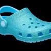 CROCS Kids' Classic Iridescent Glitter Clog