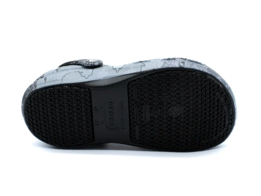 CROCS Unisex Bistro Graphic Slip Resistant Clog