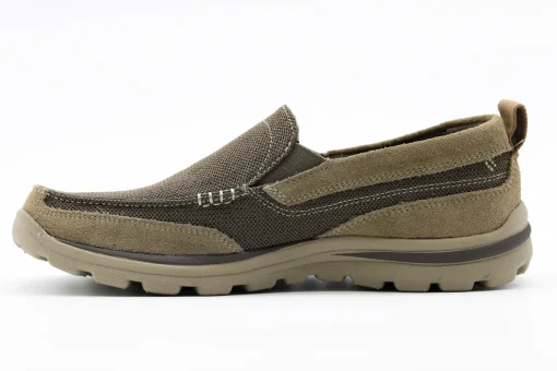 Skechers Superior-Milford Slip Ons Light Brown