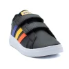ADIDAS GRAND COURT COURT ELASTIC LACE AND TOP STRAP SHOES