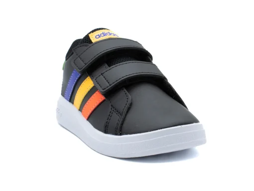 ADIDAS GRAND COURT COURT ELASTIC LACE AND TOP STRAP SHOES
