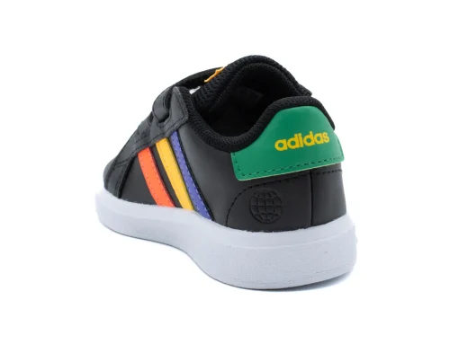 ADIDAS GRAND COURT COURT ELASTIC LACE AND TOP STRAP SHOES