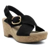 CLARKS GISELLE DOVE WEDGES