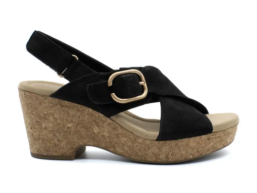 CLARKS GISELLE DOVE WEDGES