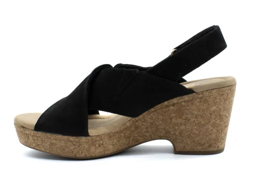 CLARKS GISELLE DOVE WEDGES