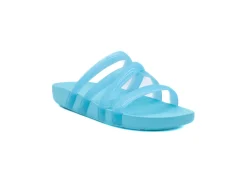 CROCS SPLASH GLOSSY STRAPPY SANDAL