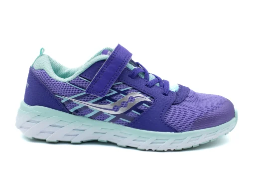 SAUCONY BIG KID'S WIND 2.0 A/C SNEAKER