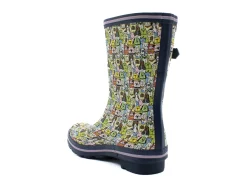SKECHERS BOBS Rain Check All Over Rover Rain Boot