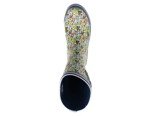 SKECHERS BOBS Rain Check All Over Rover Rain Boot